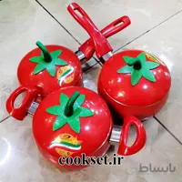 سرویس قابلمه نوزادی میوه ای گوجه فرنگی