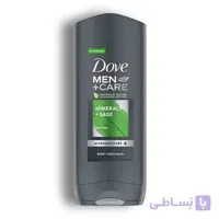 شامپو بدن و صورت مردانه داو Dove مدل Minerals Sage