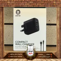 شارژر دو پورت 12 وات گرین Micro Cable طول 1.2 متر
