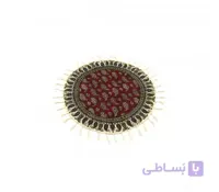 رومیزی / توسینی گرد قلمکاری ممتاز اصفهان طرح بُته جِقه