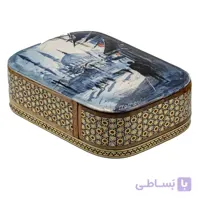 جا کارتی خاتم کاری طرح مسجد کد LN-130