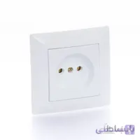 پریز برق ساده ثابت الکتریک مدل پانیذ سفید