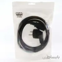 کابل پاور ماینر Miner PC 3*1.5mm2 1.5m ا Miner PC 3*1.5mm2 1.5m Power Cable