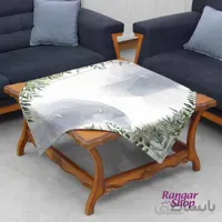 رومیزی طرح سنگ و گیاه رنگارشاپ مدل RM99076
