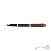 خودنویس شیفر مدل SAGARIS قهوه ای لاکی گیره استیل