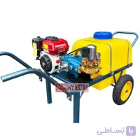 سمپاش 100 لیتری هوندا GP160 ژاپن و پمپ 55 بار یاماها اتوماتیک