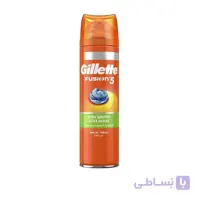 ژل اصلاح ژیلت مدل fusion 5 ultra sensitive حجم 200 میلی لیتر