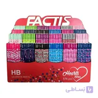 مداد مدل قلبی فکتیس (رگلام 576 عددی)