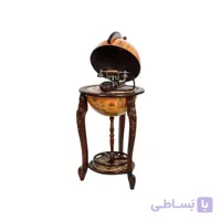 تلفن پایه دار چوبی ميز كره والتر مدل 950 قهوه ای