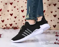کفش بافتی زنانه سه خط نرم و سبک