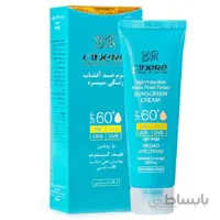 کرم ضدآفتاب رنگی SPF60 سینره فاقد چربی حجم 50 میلی لیتر