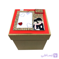 جعبه هدیه و کادو طرح ولنتاین