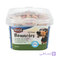 تشویقی سگ تریکسی مدل Bouncies وزن ۱۴۰ گرم ا Trixie Soft Snack Treat Bouncies 140g