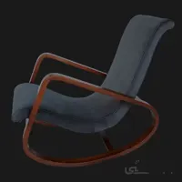 صندلی راک چوبی مدل کارن