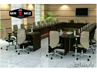میز کنفرانس یو شکل تعداد 25 نفره کد d248