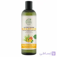 شامپو افزایش دهنده رشد مو و درخشان کننده پتال فرش Petal Fresh حاوی عصاره آلوورا و مرکبات حجم 355 میلی لیتر