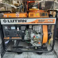 موتوربرق گازوییلی لوتین 7کیلو وات ا Lutian 5GF-ME