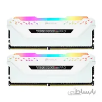 رم کامپیوتر Corsair VENGEANCE RGB PRO 16GB (8x2) 3200MHz CL16 White