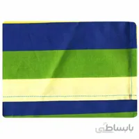 دستمال سفره کتان رزين تاژ طرح رابید آبی (Blue Rabid)