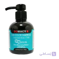 شامپو رنگساژ دوماسی مدل AMMONIA FREE شماره 7.93 فیروزه ای حجم 300 میل