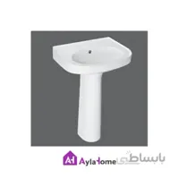 روشویی پایه دار چینی کرد مدل لاندیس 55 درجه دو