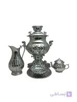 سرویس سماور طوفان ۸ لیتر پیچ لب ریخته