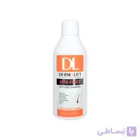 شامپو موهای مجعد و وزدار درمالیفت حجم 200 میلی لیتر ا Dermalift Vita-Frizz Anti-Frizz Shampoo 200 ml