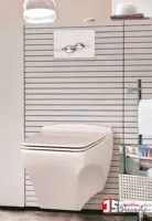 توالت فرنگی دیواری کاتیا مروارید ا Katia Wall Hung Toilet