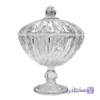 شکلات خوری پایه دار کریستال ایرنا طرح پراگ