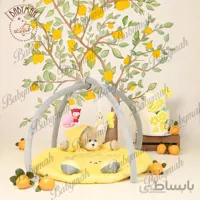 تشک بازی خرسی طرح نانان رنگ لیمویی