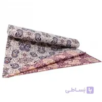 پارچه جاجیم ژاکارد طرح گل و گلدون