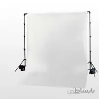 فون بک گراند سفید مخمل Backdrop white 2×3