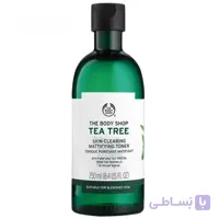 تونر مات کننده درخت چای بادی شاپ (تی تری) اصل | ۲۵۰ میل ا The Body Shop Tea Tree Skin Clearing Mattifying Toner | 250ml کد 259028