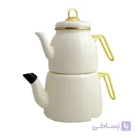 ست کتری و قوری پاچی مدل emaye 70