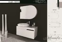 روشویی کابینت دار مزو MEZZO مدل Nova ا ابعاد 70cm x 42cm