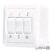 کلید کولر دلند طرح نسترن روکار