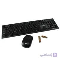 کیبورد و ماوس بی سیم تسکو مدل TKM 7020W