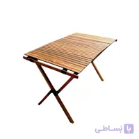 میز سفری تاشو مدل کامپکت ۱۱۰ سایز صفحه ۱۱۰×۶۵ سانتی متر