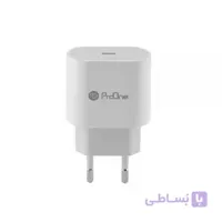 شارژر دیواری PD تایپ سی ۱۸W ProOne مدل CH01