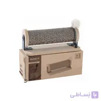 اسکرچر استوانه ای گربه با پایه گردان ام پتس M-pets