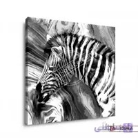 تابلو مدرن گورخر 4866 ا Modern zebra painting 4866