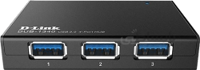 هاب USB 3.0 چهار پورت دی-لینک مدل DUB-1340 ا D-Link DUB-1340 Four Port USB 3.0 Hub