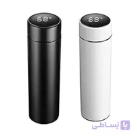 فلاسک مدل هوشمند درجه دار کد FM2 گنجایش 0.5 لیتر بسته 2 عددی