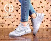 کتونی زنانه دوچسب ورنی ایران هانی 105003