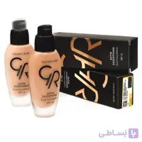 کرم پودر گلدن رز Golden Rose مدل Satin Smoothing