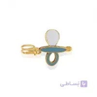 سنجاق سینه طلا کودک طرح پستونک کد KO108