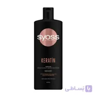 شامپو مو سایوس Keratin حجم 500 میلی لیتر