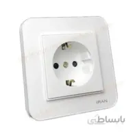 پریز ساده ایران الکتریک مدل ارس ا iran electric aras model
