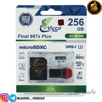 کارت حافظه مموری VICCO 256GB MICRO 600x