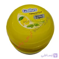 خوشبو کننده ژلی gallus با رایحه چای سبز و لیمو حجم 150 میلی